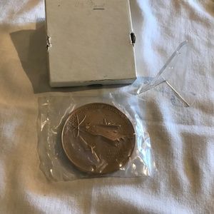 United States Navy bicentennial 3” bronze medal
